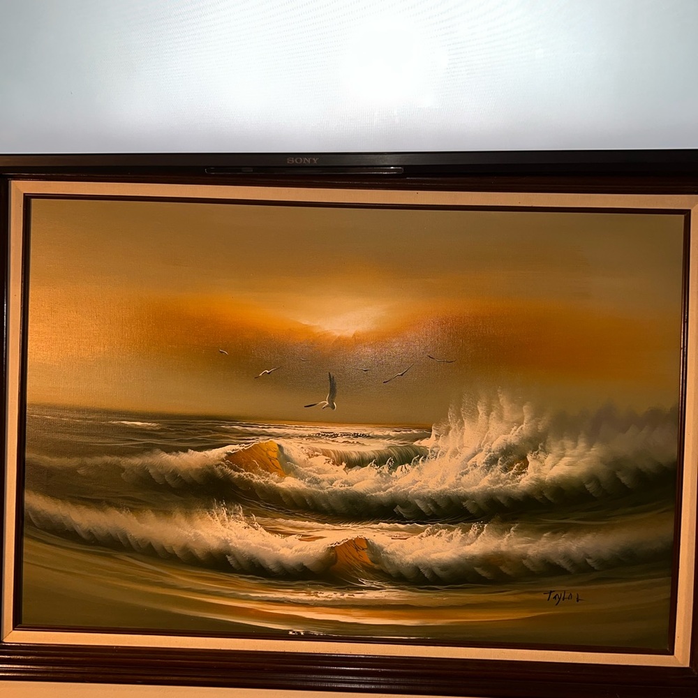 Whispers of the Sea (Oil painting)